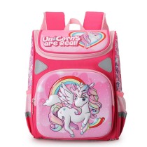 Toddler Kids Fashion Schoolbag Cartoon Rainbow Unicorn Primary School Backpacks