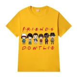 Adult Unisex Top Exclusive Design Friends Don't Lie Cartoon T-shirts
