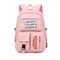 Adult Unisex Stranger ABC Backpack Laptop Bags Kids Schoolbags