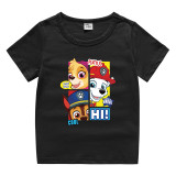 Toddler Kids Boy Cartoon Tops Three Puppy Dog T-shirts