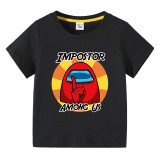 Toddler Kids Boy Impostor Character Cotton T-shirts