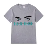 Adult Unisex Top Exclusive Design Rock Rapper Eyes Slogan T-shirts
