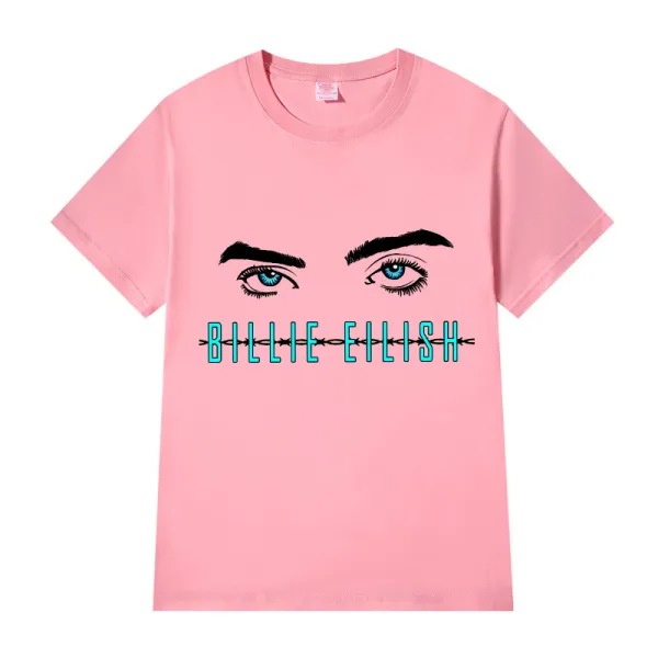 Adult Unisex Top Exclusive Design Rock Rapper Eyes Slogan T-shirts