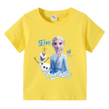 Toddler Kids Girl Cartoon Tops Princess T-shirts