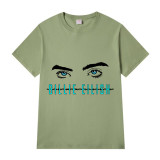 Adult Unisex Top Exclusive Design Rock Rapper Eyes Slogan T-shirts