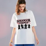 Adult Unisex Top Exclusive Design Stranger Riding Bicycles T-shirts