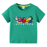 Toddler Kids Boy Impostor Games Cotton T-shirts