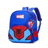 Toddler Kids Fashion Schoolbag Cartoon Spider Kindergarten Backbags with Coin Purse