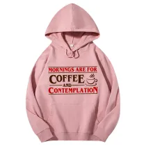 Adult Unisex Top Exclusive Design Mornings Are For Coffee And Contemplation T-shirts