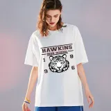 Adult Unisex Top Exclusive Design Hawkins High School Tiger T-shirts