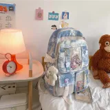 Adult Girls Lightweight Casual Cute Backpack Students Schoobag
