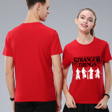 Adult Unisex Top Exclusive Design Stranger Riding Bicycles T-shirts