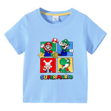 Toddler Kids Boy Cartoon Little Dinosaur Game Cotton T-shirts