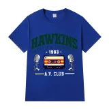 Adult Unisex Top Exclusive Design Hawkins Middle School A.v.club 1983 T-shirts