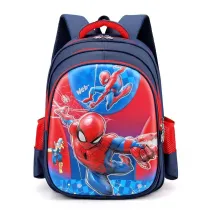 Toddler Kids Fashion Schoolbag Cartoon Spider and Bats Primary School Backbags