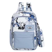 Toddler Kids Fashion Schoolbag Cartoon Astronauts Primary School Backpacks with Stationery Bag