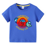 Toddler Kids Boy Quiet Game Character Cotton T-shirts