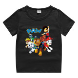 Toddler Kids Boy Cartoon Tops Paw Puppy Dog T-shirts
