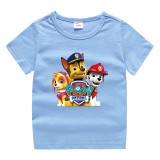 Toddler Kids Boy Cartoon Cute Paw Puppy Dog T-shirts
