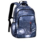 Toddler Kids Senior Starry Night Lightweight Backpack Breathable Schoolbags
