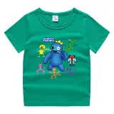 Toddler Kids Boy Cartoon Big Eyes Friends Game Cotton T-shirts
