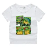 Toddler Kids Boy Turtles Fighter Games Cotton T-shirts
