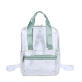 Adult Unisex Casual PVC Transparent Backpack Handbag