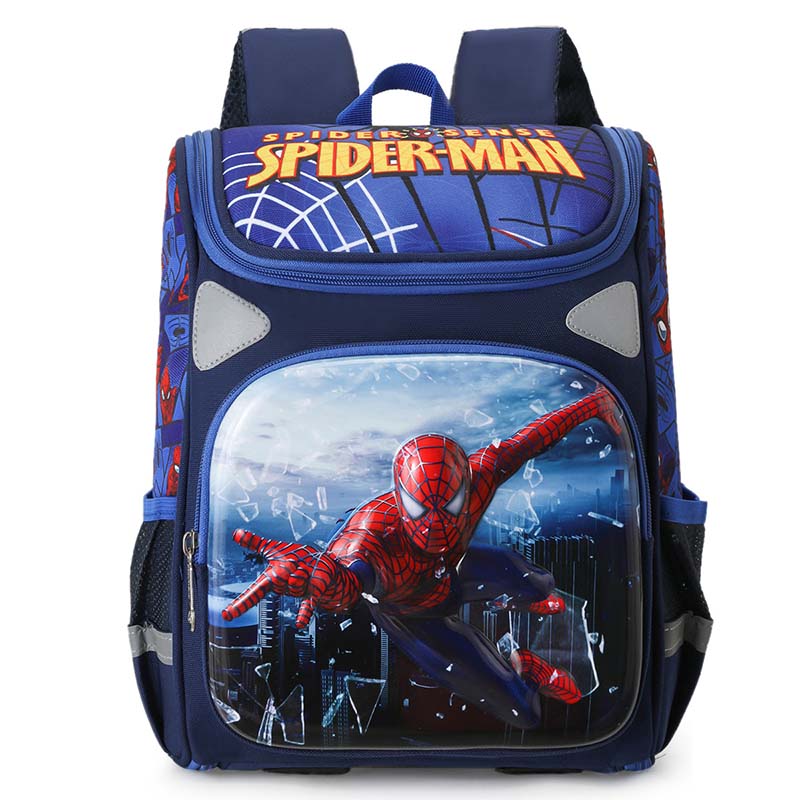 Toddler Kids Cartoon Fashion Schoolbag Spider Super Hero Primary School Backbags
