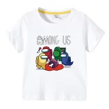 Toddler Kids Boy Among Game Character Cotton T-shirts