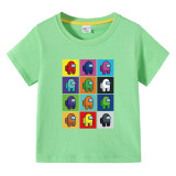 Toddler Kids Boy Game Character Cotton T-shirts