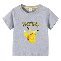 Toddler Kids Boy Cartoon Cute Little Monster Cotton T-shirts