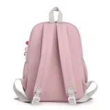 Toddler Kids Fashion Schoolbag Cute Cartoon Primary School Backpacks with Bunny Pendant