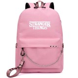 Adult Unisex Lightweight Stranger Friends Backpack Laptop Bags Kids Schoolbags