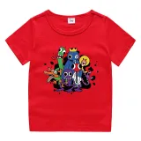 Toddler Kids Boy Cartoon Friends Game Cotton T-shirts