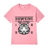 Adult Unisex Top Exclusive Design Hawkins High School Tiger T-shirts