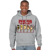Adult Unisex Top Exclusive Design Friends Don't Lie Cartoon T-shirts
