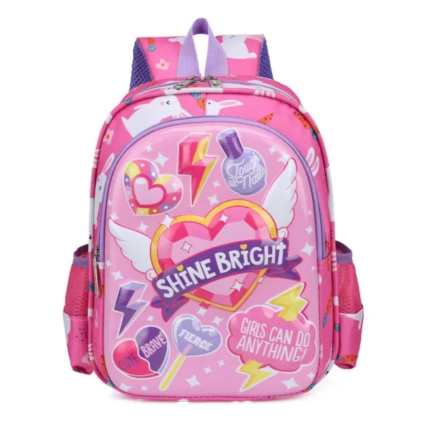 Toddler Kids Fashion Schoolbag Cartoon Wings Love Primary School Backpacks