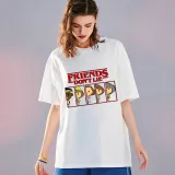 Adult Unisex Top Exclusive Design Friends Don't Lie Cartoon T-shirts