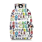 Adult Unisex Casual Graffiti Backpack Laptop Bags Kids Schoolbags