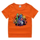 Toddler Kids Boy Cartoon Friends Game Cotton T-shirts