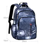 Toddler Kids Senior Starry Night Lightweight Backpack Breathable Schoolbags