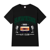 Adult Unisex Top Exclusive Design Hawkins Middle School A.v.club 1983 T-shirts