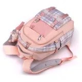 Toddler Kids Fashion Schoolbag Cute Cartoon Primary School Backpacks with Stationery Bag and Doll Pendant