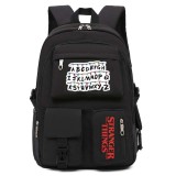 Adult Unisex Stranger ABC Backpack Laptop Bags Kids Schoolbags