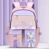 Toddler Kids Girl Senior Lightweight Bunny Backpack Schoolbags