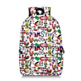 Adult Unisex Casual Graffiti Backpack Laptop Bags Kids Schoolbags