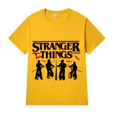 Adult Unisex Top Exclusive Design Stranger Riding Bicycles T-shirts