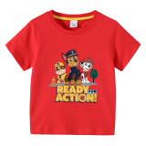 Toddler Kids Boy Cartoon Ready Acction Paw Puppy Dog T-shirts
