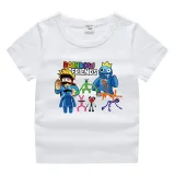 Toddler Kids Boy Cartoon Aliens Friends Cotton T-shirts