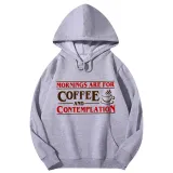 Adult Unisex Top Exclusive Design Mornings Are For Coffee And Contemplation T-shirts